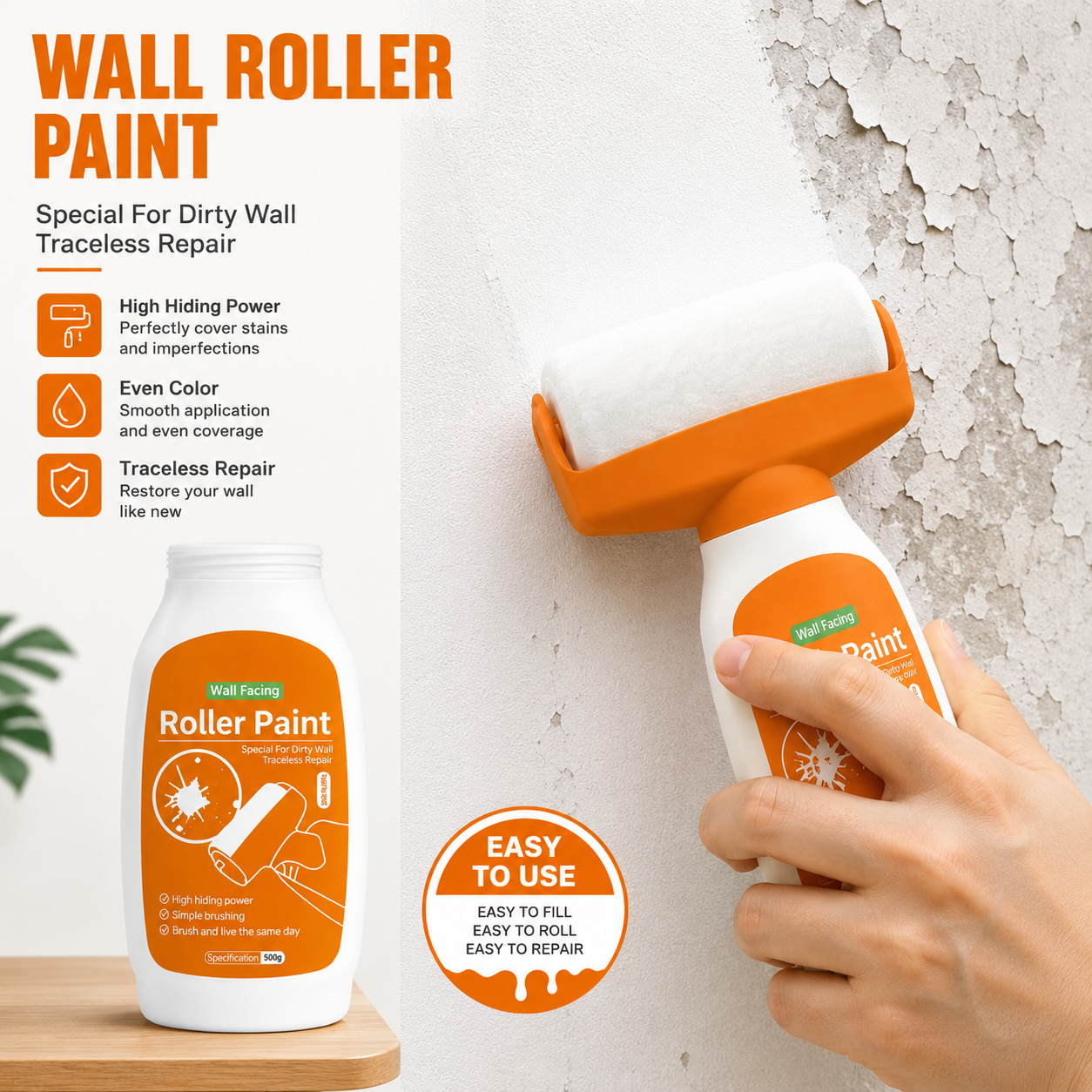 Wall Reviver™- Repair Roller