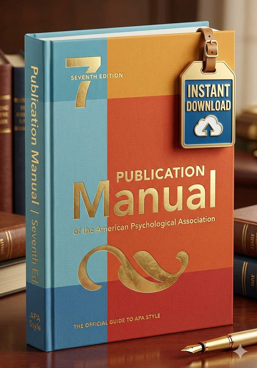 Publication Manual 7th Edition | Official APA Style Guide for Academic Writing, Research & Citations
