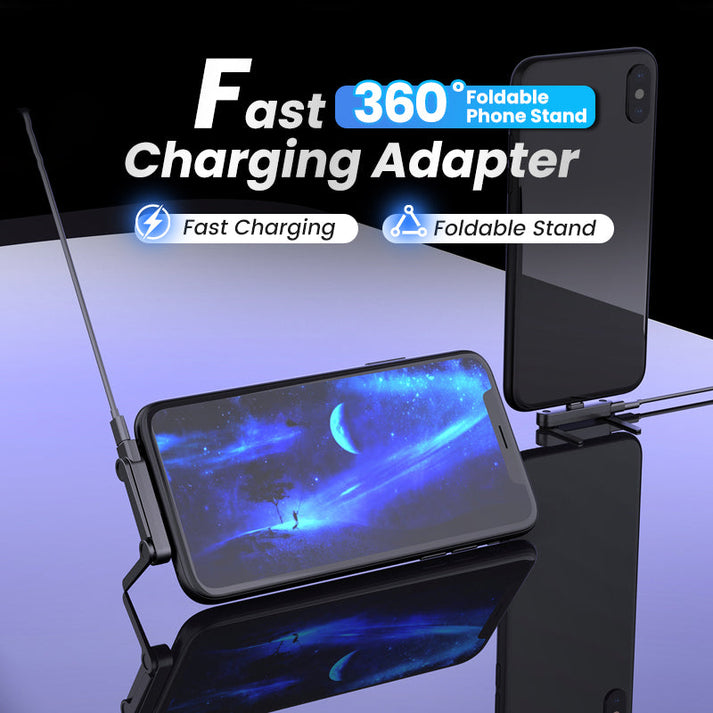 ChargeStand Pro™ — 2-in-1 Smart Cable