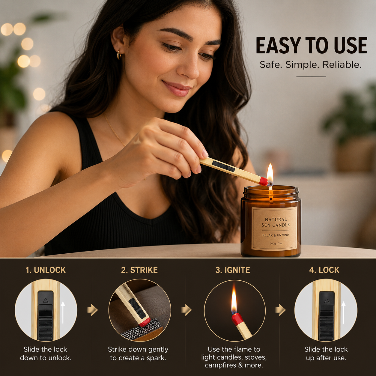 SparkX™ Matchstick Lighter 🔥