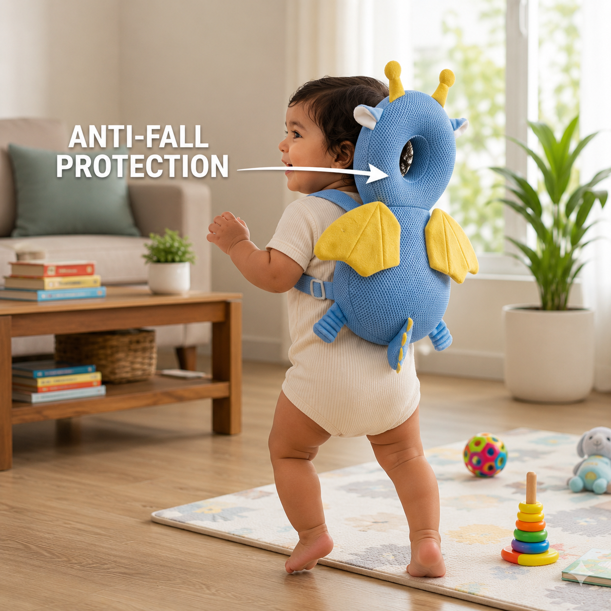 CushionNest™ – Baby Head & Back Protector