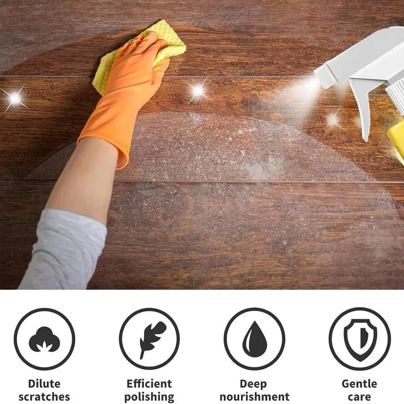 Beeswax Wood Polish Spray | Restore Shine , Protect Furniture