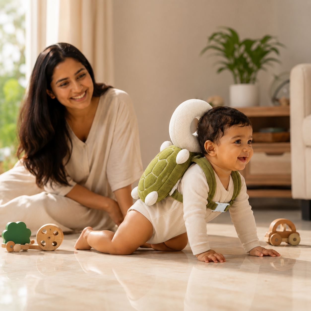 CushionNest™ – Baby Head & Back Protector