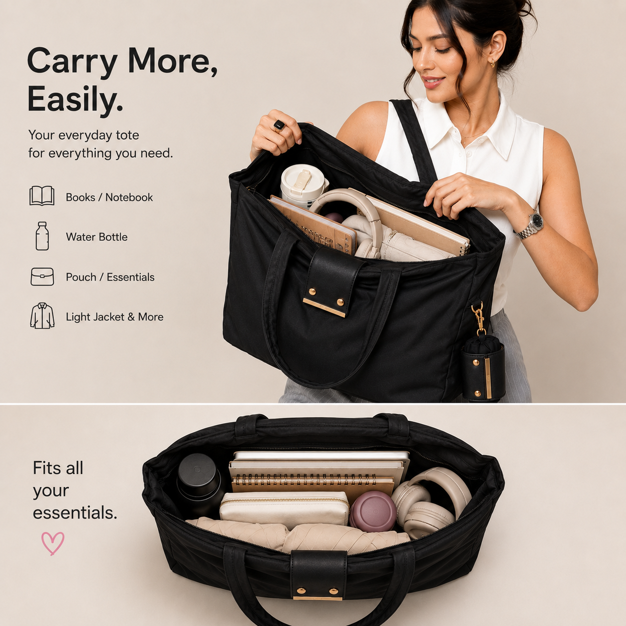UrbanFold™ - Foldable Tote Bag