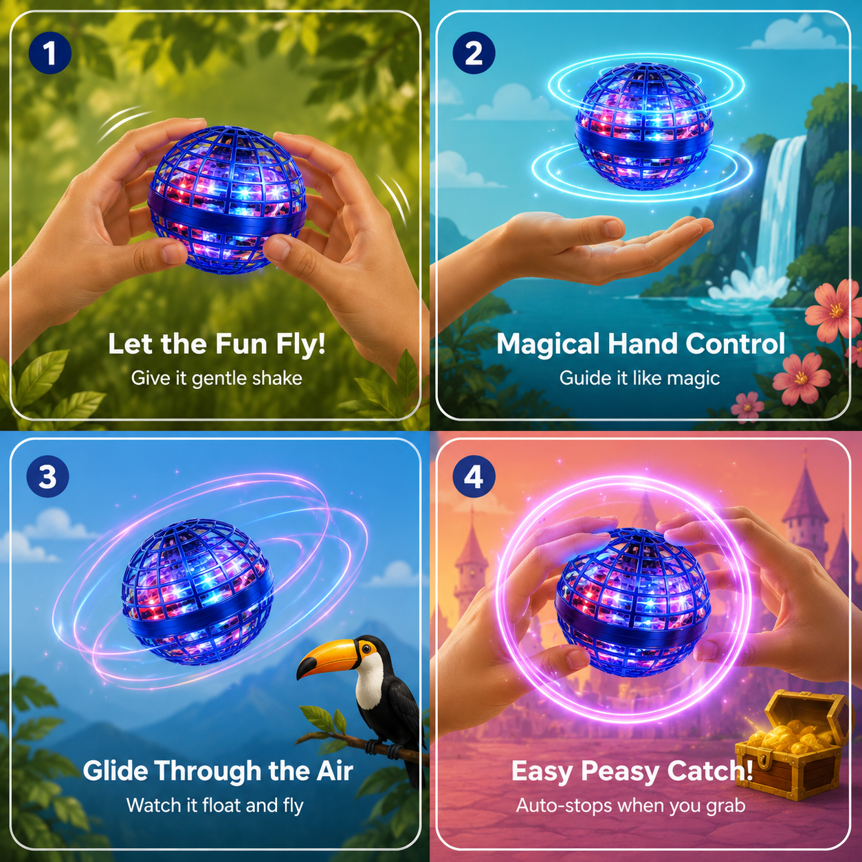 SkySpin Pro™ Gesture Flight Ball