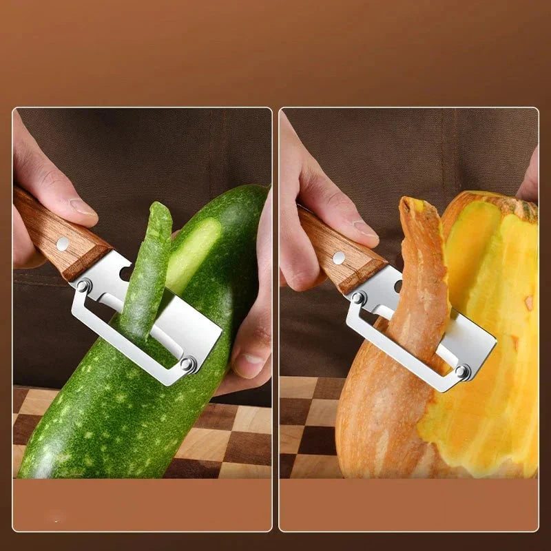 SharpSlicer™ – Multi-Functional Vegetable Peeler & Bottle Opener