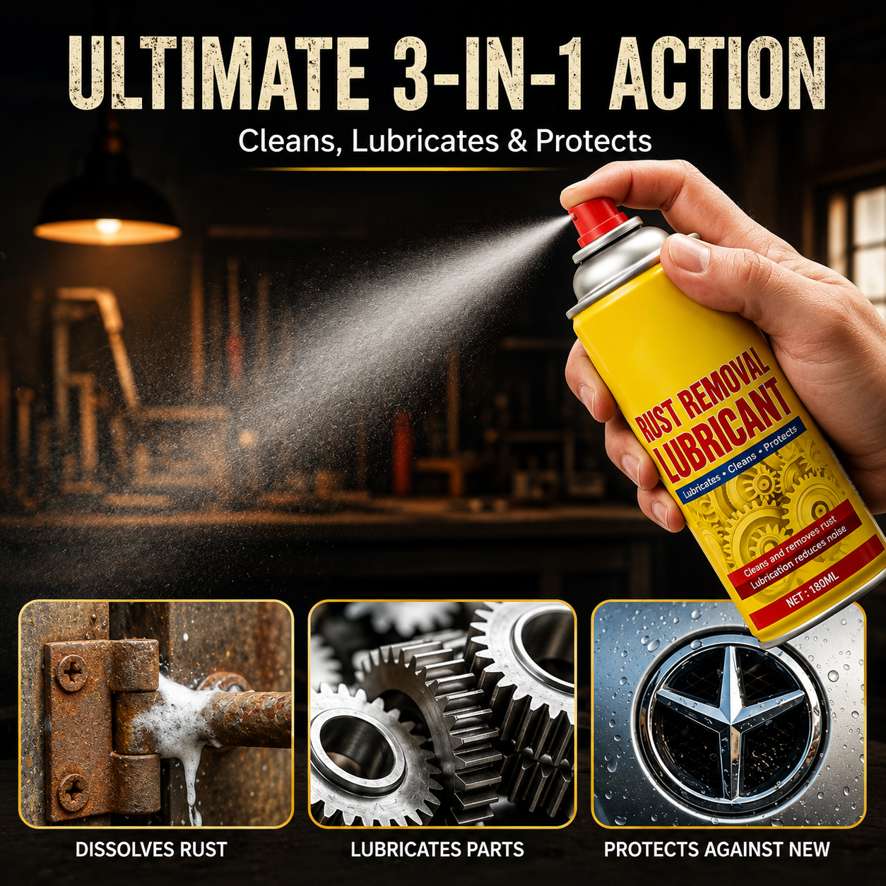 RustGuard Pro™ — Anti-Rust Lubricant & Protector