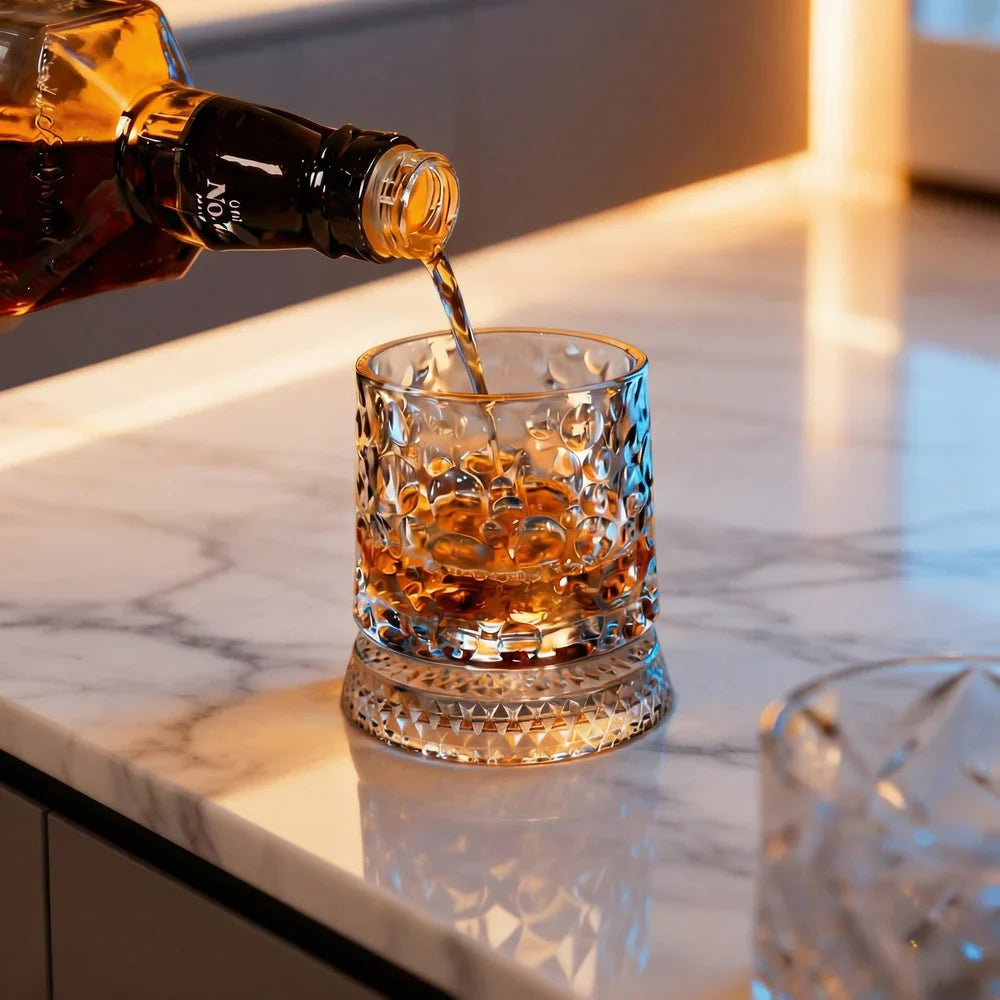 TwistSip™ Rotating Whiskey Glass