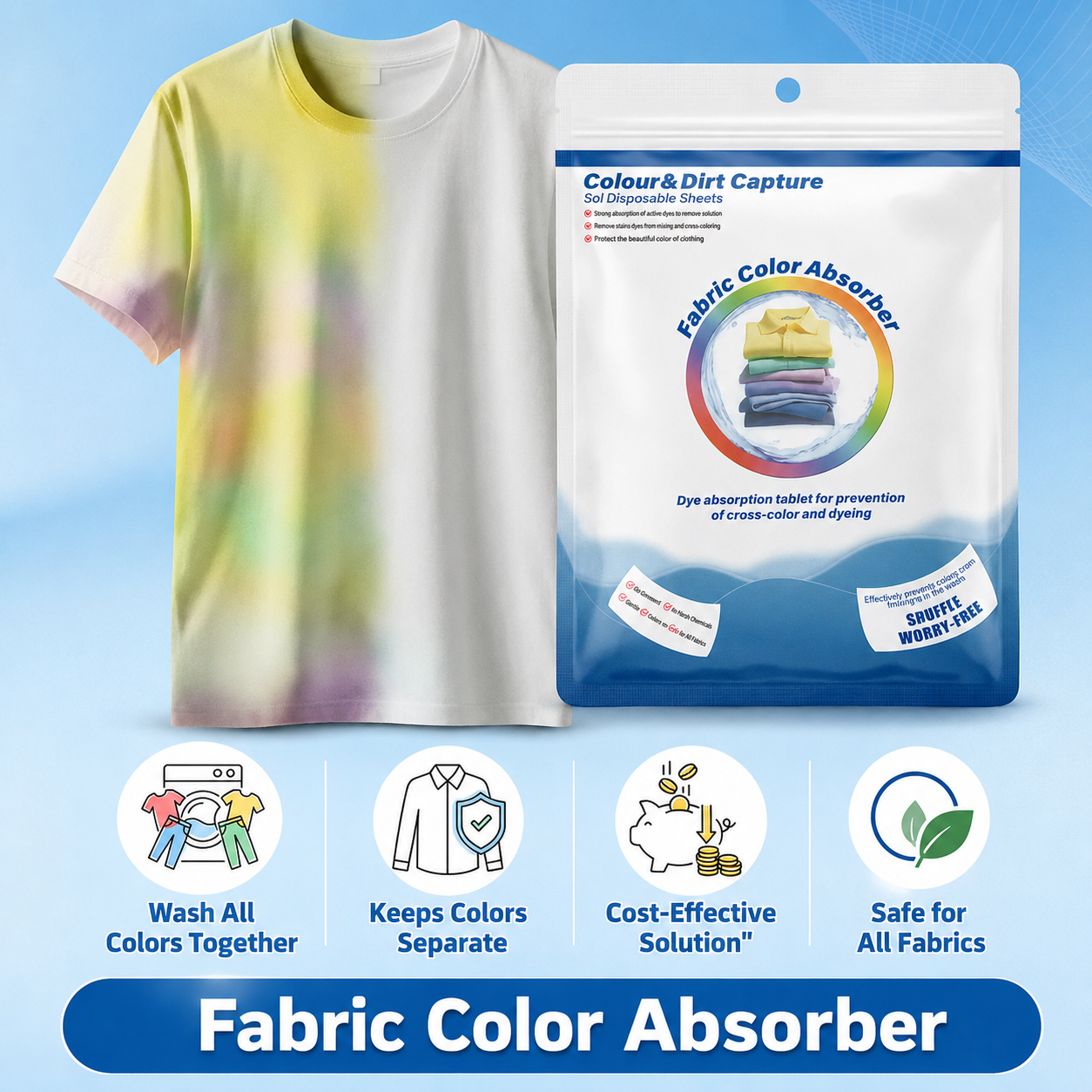 Wash Safe Pro™ - Color Protection Sheets