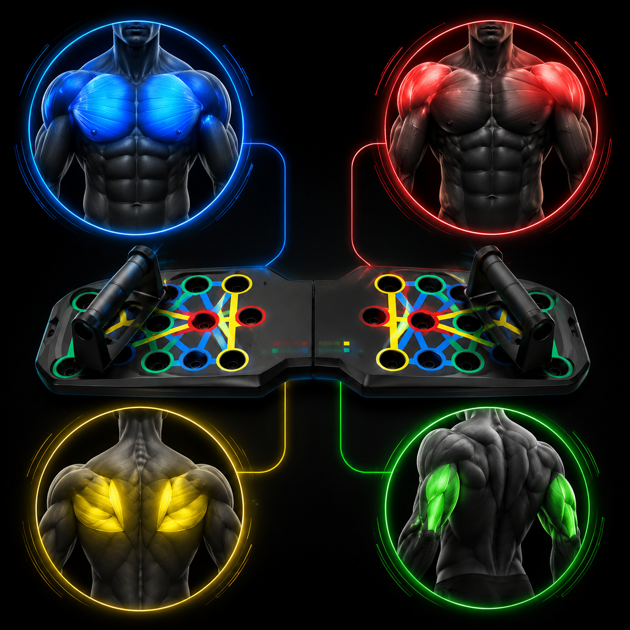 Multipurpose (16 in 1) Fitness Board