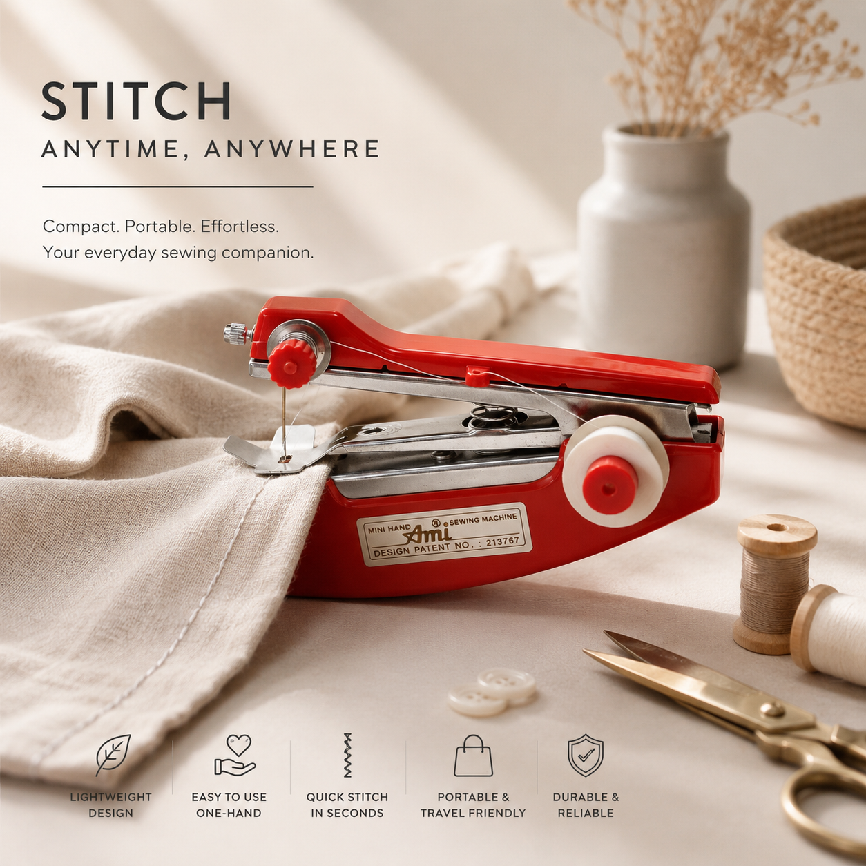 Stitch Pro™ - Pocket Sewing Machine 🪡