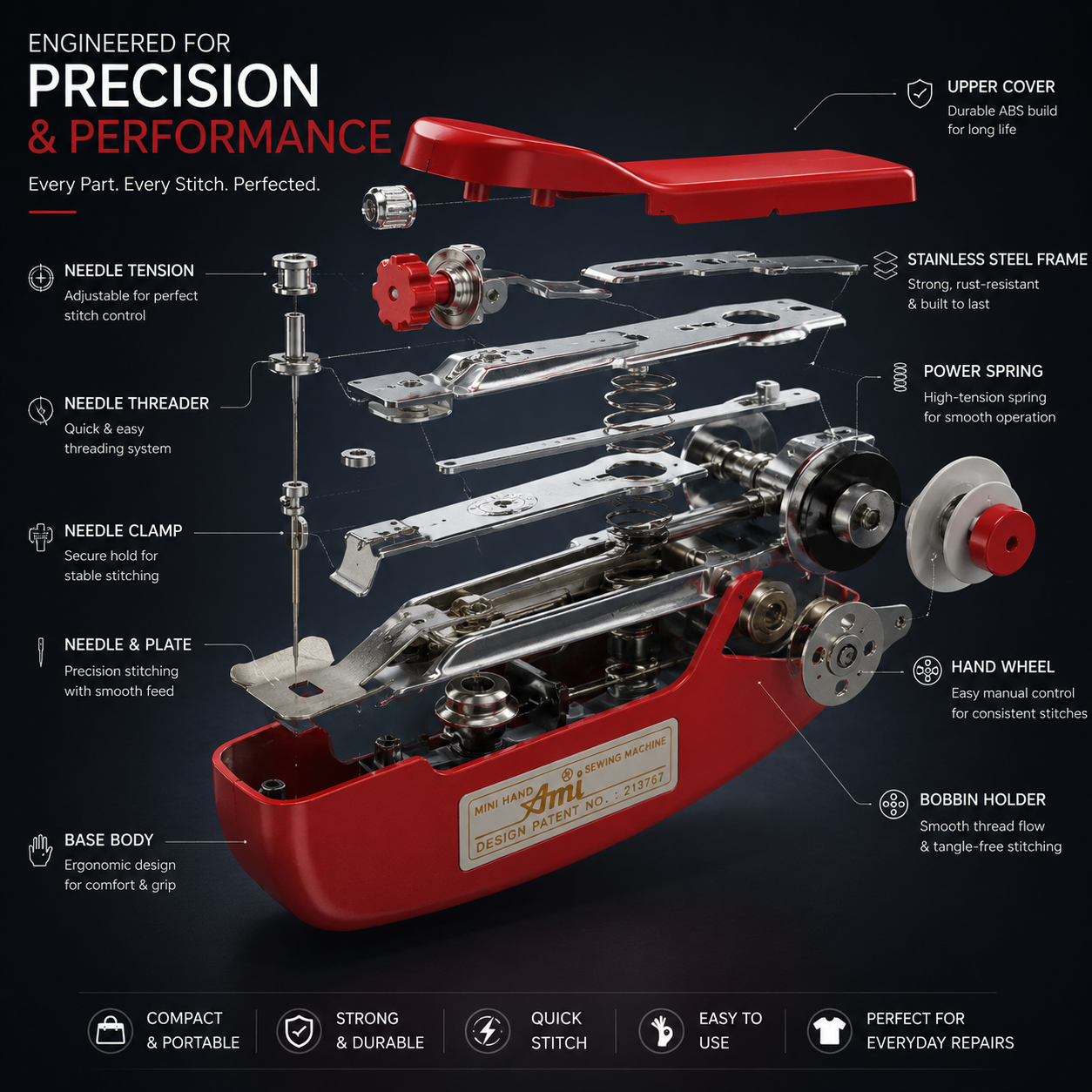 Stitch Pro™ - Pocket Sewing Machine 🪡