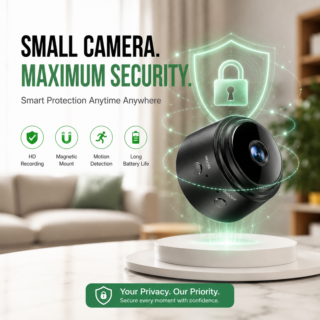 Magnet Eye™ - Mini HD Cam