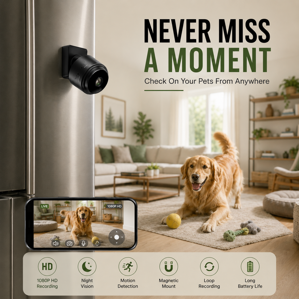 Magnet Eye™ - Mini HD Cam