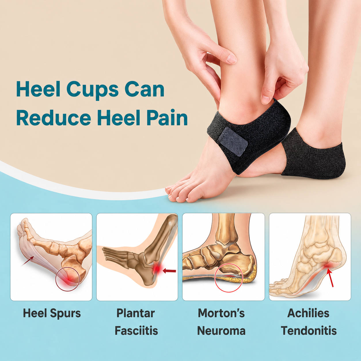 ComfortEase™ – Instant Pain Relief & Heel Comfort