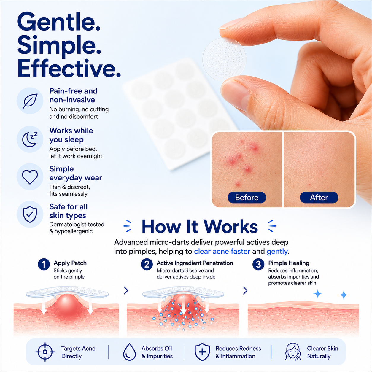 PimpleOut™ – Invisible Acne Patch