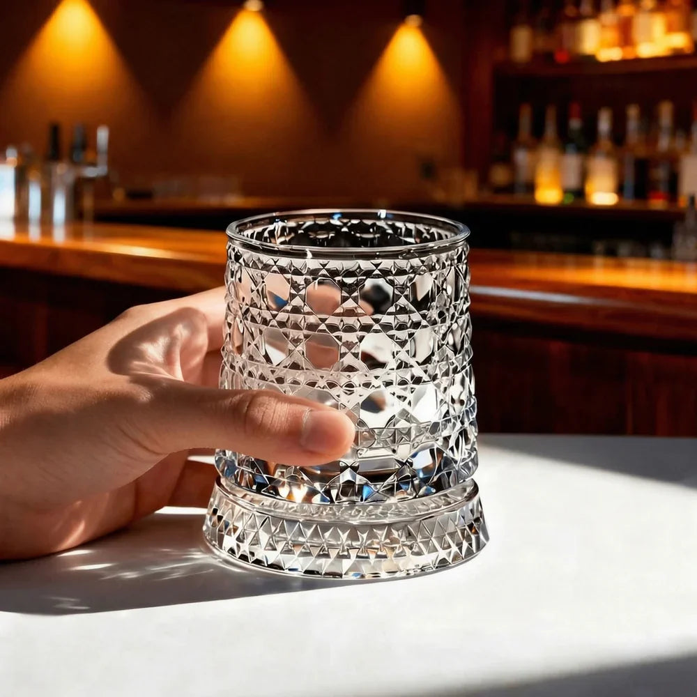 TwistSip™ Rotating Whiskey Glass