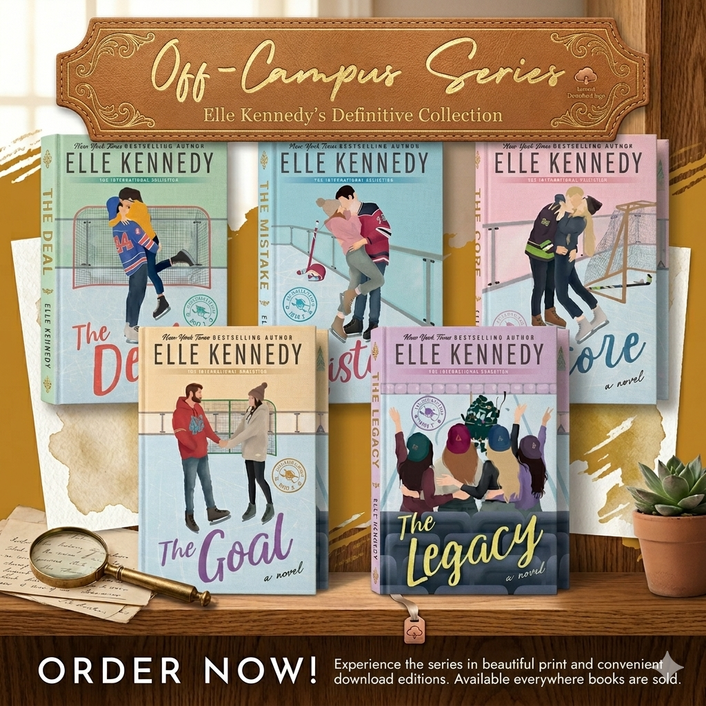 Off Campus Series Book Collection by Elle Kennedy | College Romance & Sports Romance Novel Set