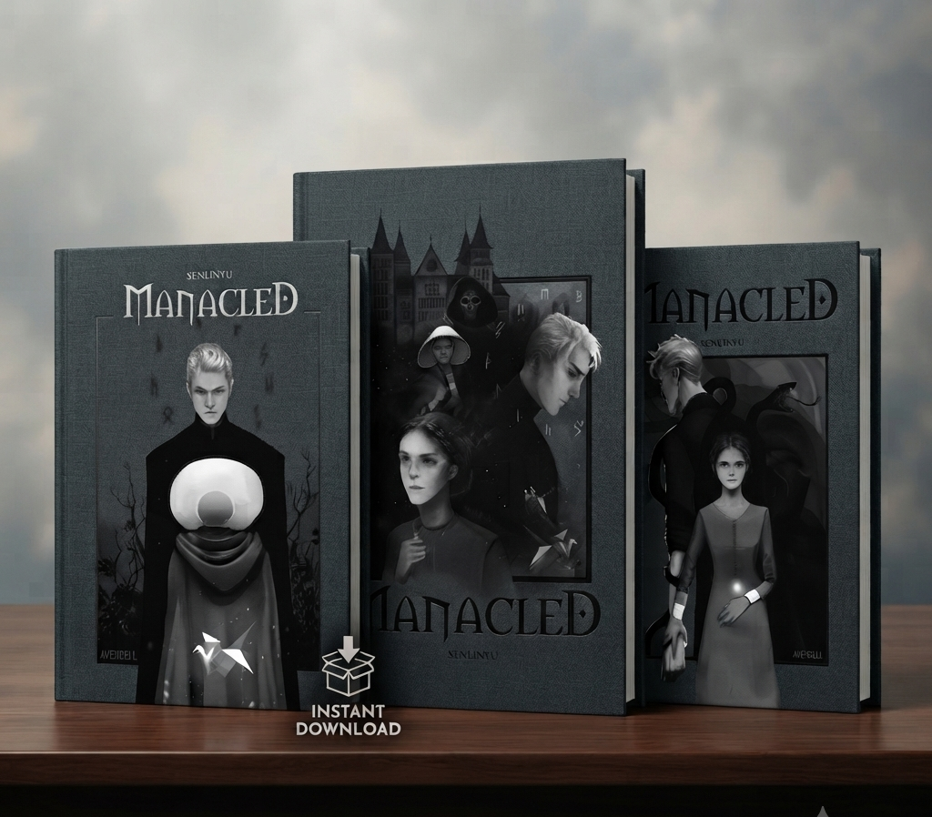 Manacled books by Senlinyu - set of 3 books bundle
