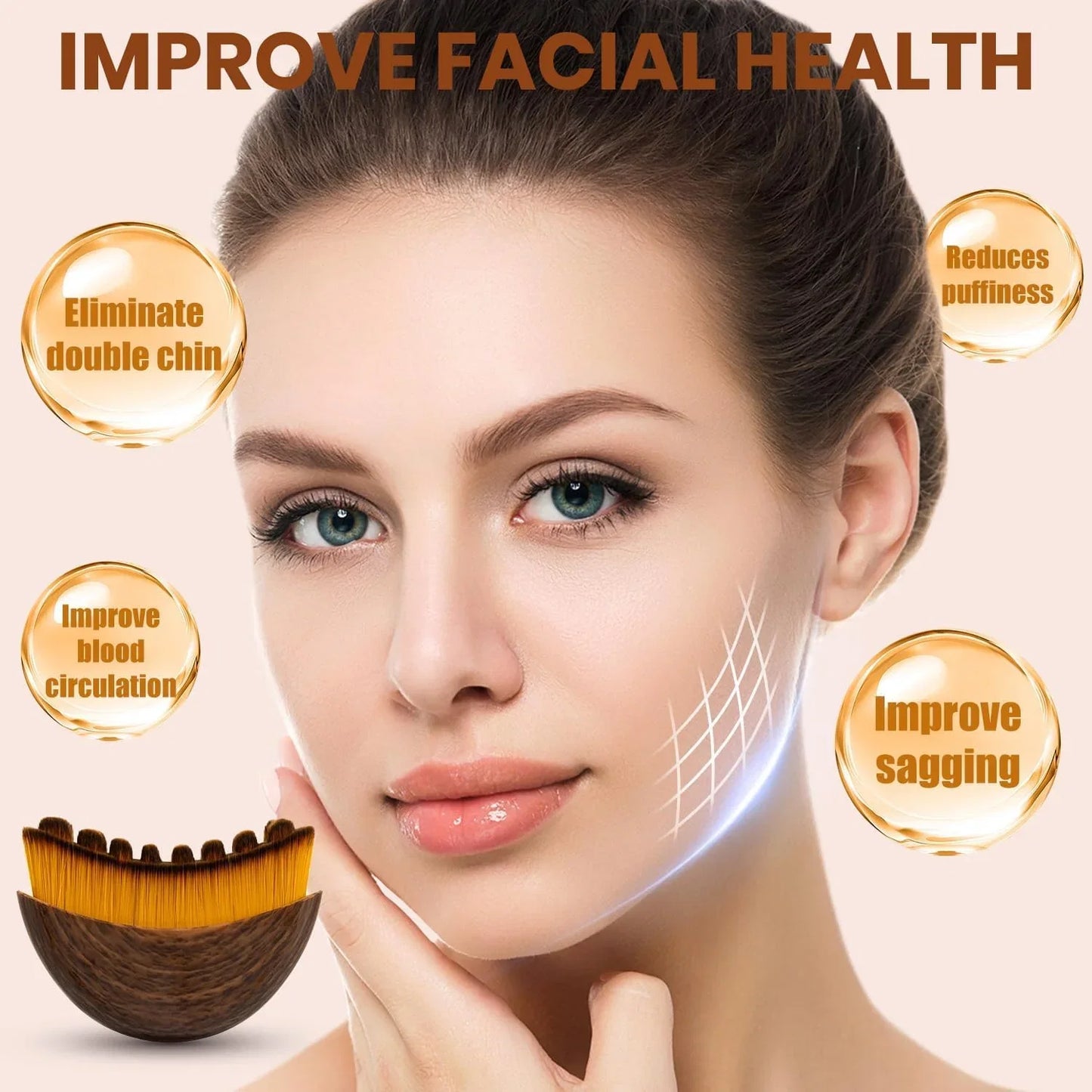 Lymphatic Contour Face Brush