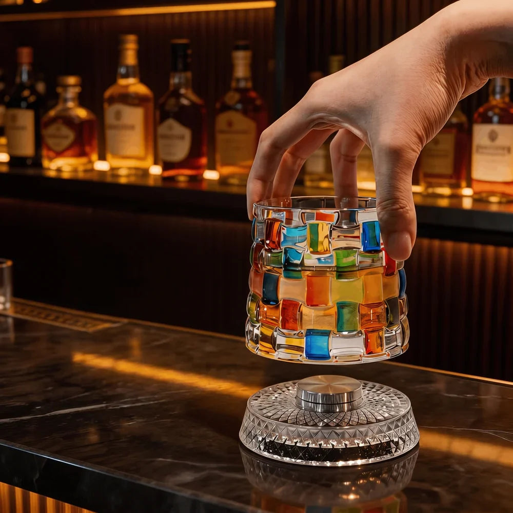 TwistSip™ Rotating Whiskey Glass