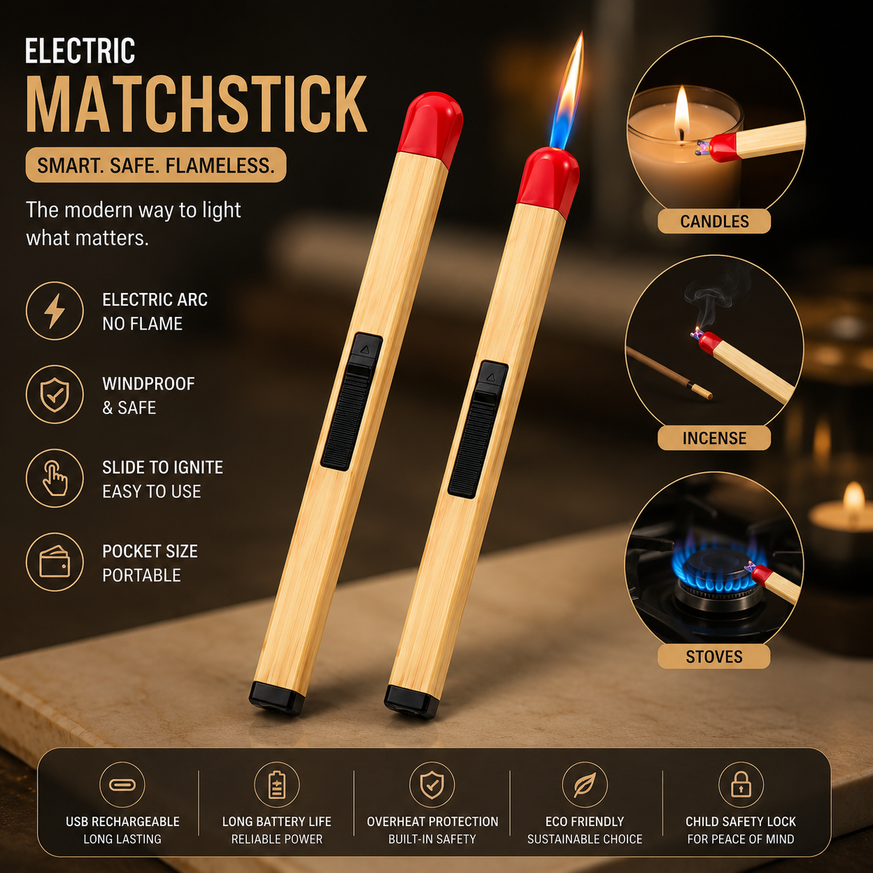 SparkX™ Matchstick Lighter 🔥