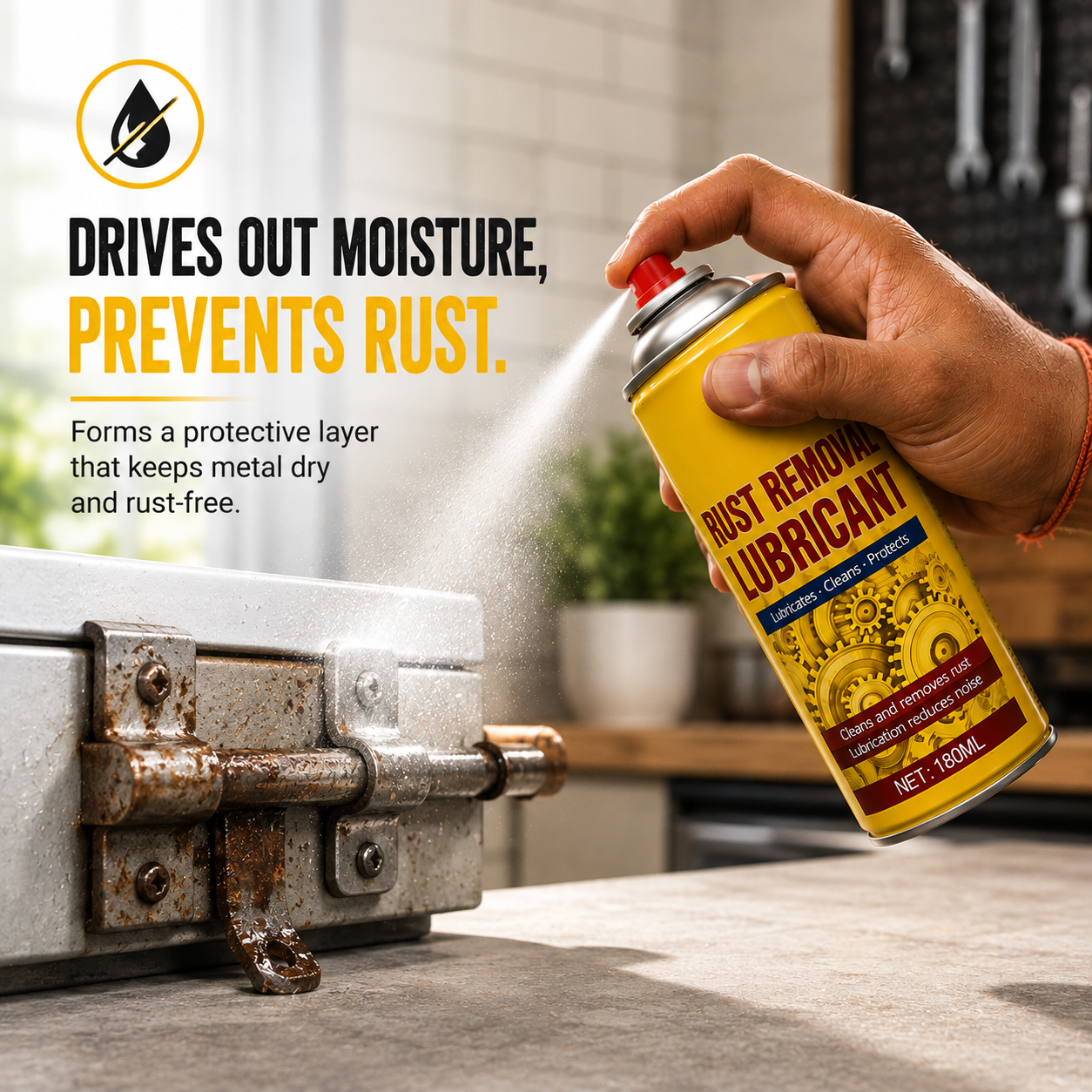 RustGuard Pro™ — Anti-Rust Lubricant & Protector