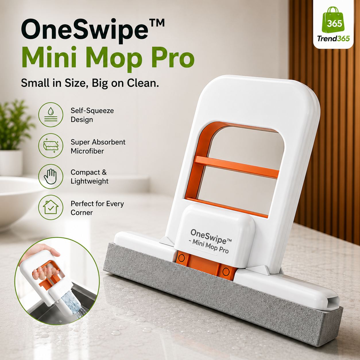 OneSwipe™ - Mini Mop Pro