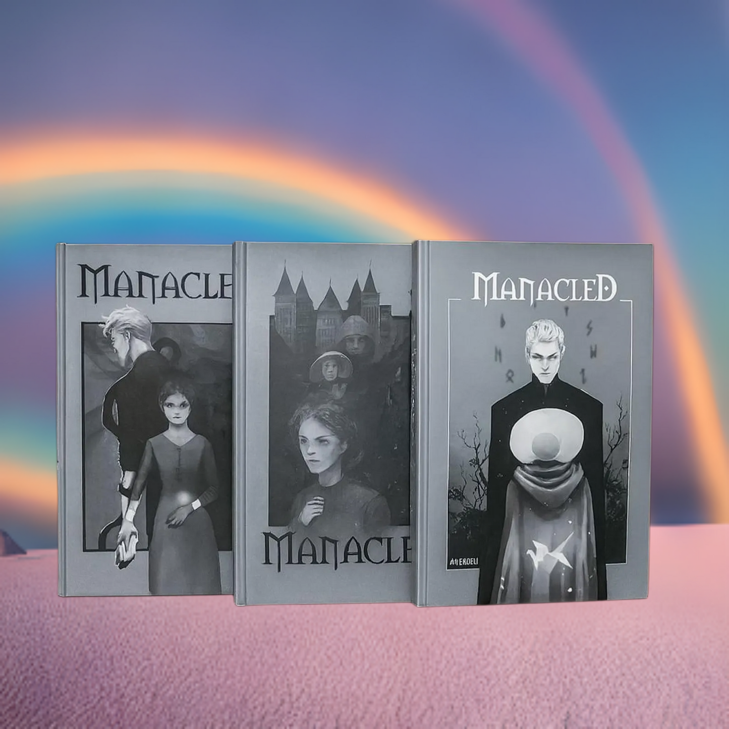 Manacled books by Senlinyu - set of 3 books bundle